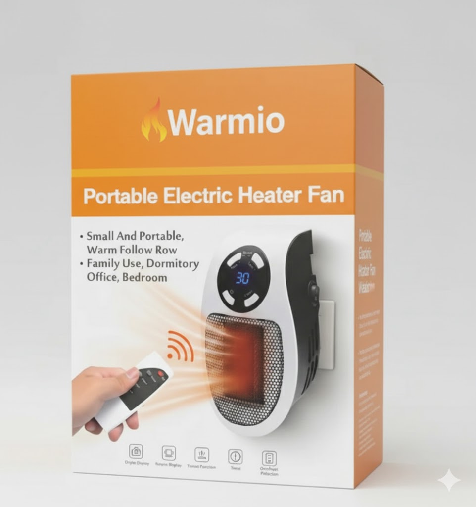 Warmio Portatif Isıtıcı